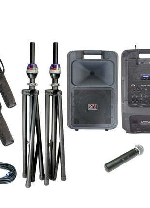 SM5D-HHBTDLX_SM-5 Deluxe 60ch Digital handheld wireless OPT-600 pkg w comp speaker 