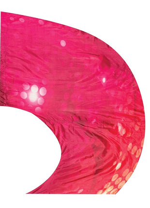Glamour Super Swing Digital Flag - Red-Styleplus-SMITH WALBRIDGE BAND PRODUCTS