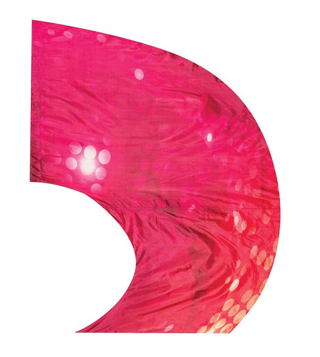 Glamour Super Swing Digital Flag - Red-Styleplus-SMITH WALBRIDGE BAND PRODUCTS