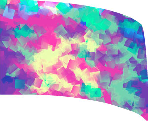 Custom Standard Digital Guard Flag SW104 - Abstract art theme-Winter Guard Tarps-SMITH WALBRIDGE BAND PRODUCTS