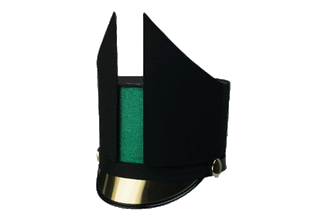 Shako with Attachments - 4097 Marching Headwear-SHAKOMASTER-SMITH WALBRIDGE BAND PRODUCTS