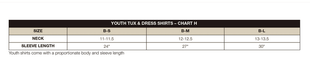 Ryan Boys Ensemble with Black Pleated Lay-down Collar Shirt-Cousins Concert Attire-SMITH WALBRIDGE BAND PRODUCTS
