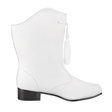 StylePlus-Traditional-Majorette Boots-WHITE