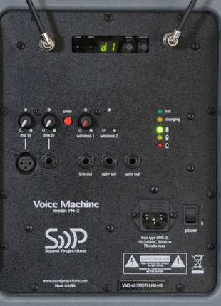 Sound Projections Voice Machine VM-2 Handheld Wireless Package-SOUND PROJECTIONS-SMITH WALBRIDGE BAND PRODUCTS