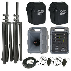 Sound Projections Voice Machine VM-2 Dual Bodypack Wireless Deluxe Package-SOUND PROJECTIONS-SMITH WALBRIDGE BAND PRODUCTS