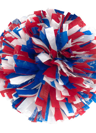 Wet Look Show Lite Poms Three Color Mixed-Pepco Poms-SMITH WALBRIDGE BAND PRODUCTS