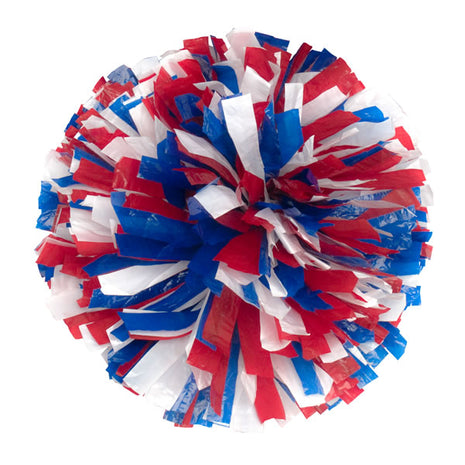 Wet Look Show Lite Poms Three Color Mixed-Pepco Poms-SMITH WALBRIDGE BAND PRODUCTS