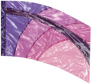 Crystal Glass Lamé Color Guard Flag #306-Styleplus-SMITH WALBRIDGE BAND PRODUCTS