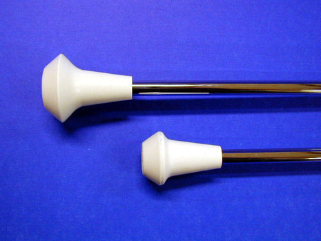 Star Line Comet Twirling Baton with dimpled 3/8 inch shaft-Starline Baton Co.-SMITH WALBRIDGE BAND PRODUCTS