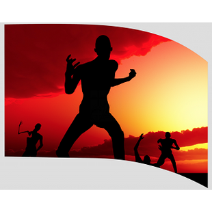 Digital Print Flag #601 Color Guard Flag-Styleplus-SMITH WALBRIDGE BAND PRODUCTS