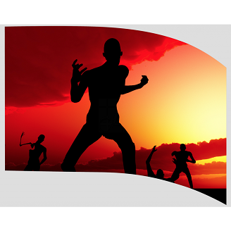 Digital Print Flag #601 Color Guard Flag-Styleplus-SMITH WALBRIDGE BAND PRODUCTS