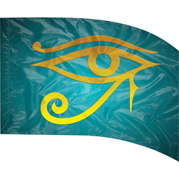 Digital Print Flag #613 Color Guard Flag-Styleplus-SMITH WALBRIDGE BAND PRODUCTS