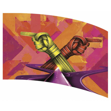 Digital Print Flag #911 Color Guard Flag-Styleplus-SMITH WALBRIDGE BAND PRODUCTS