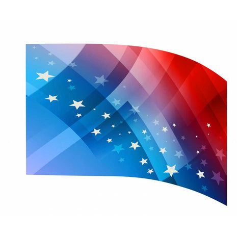 Digital Print Flag #719 Color Guard Flag-Styleplus-SMITH WALBRIDGE BAND PRODUCTS