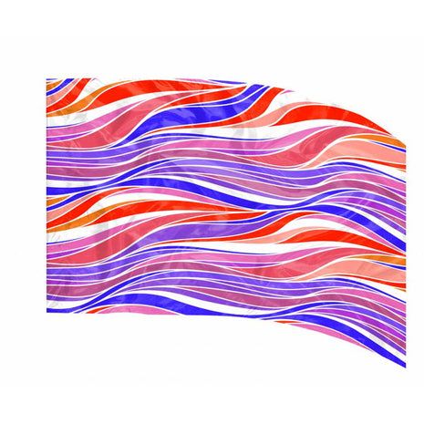 Digital Print Flag #735 Color Guard Flag-Styleplus-SMITH WALBRIDGE BAND PRODUCTS