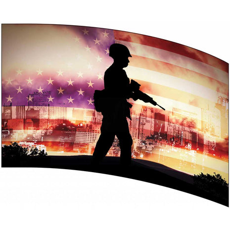 Digital Print Flag #746 Color Guard Flag-Styleplus-SMITH WALBRIDGE BAND PRODUCTS