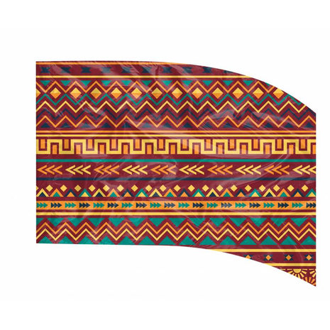Digital Print Flag #752 Color Guard Flag-Styleplus-SMITH WALBRIDGE BAND PRODUCTS