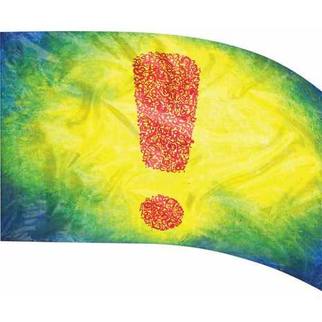 Digital Print Flag #762 Color Guard Flag-Styleplus-SMITH WALBRIDGE BAND PRODUCTS