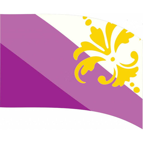 Digital Print Flag #763 Color Guard Flag-Styleplus-SMITH WALBRIDGE BAND PRODUCTS