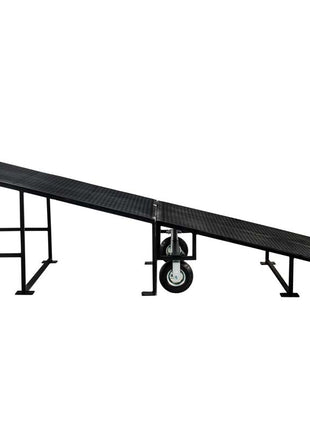 Mobile Stage Box Ramp With Steps for marching field shows- by Corps Design-Corps Design-SMITH WALBRIDGE BAND PRODUCTS