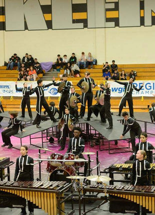Mobile Stage Box Ramp With Steps for marching field shows- by Corps Design-Corps Design-SMITH WALBRIDGE BAND PRODUCTS