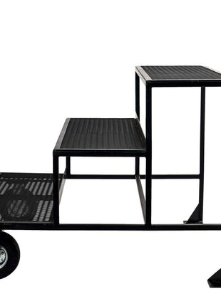 Mobile Stage Box Stair Unit for marching field shows- by Corps Design-Corps Design-SMITH WALBRIDGE BAND PRODUCTS