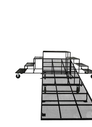 Mobile Stage Box Stair Unit for marching field shows- by Corps Design-Corps Design-SMITH WALBRIDGE BAND PRODUCTS