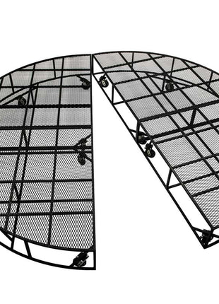 Mobile Round Stage for marching field shows- by Corps Design-Corps Design-SMITH WALBRIDGE BAND PRODUCTS