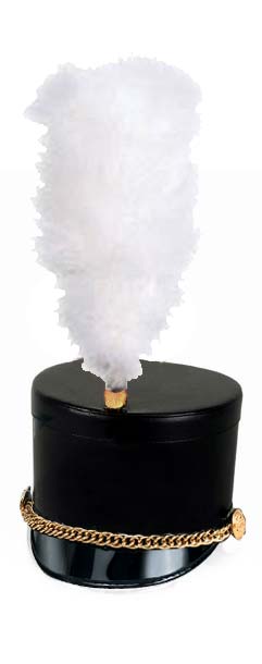 Jumbo Marabou Upright Plume-SA FEATHER-SMITH WALBRIDGE BAND PRODUCTS