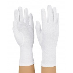 Long Wristed Polyester Stretch Gloves-WHITE-Styleplus-SMITH WALBRIDGE BAND PRODUCTS