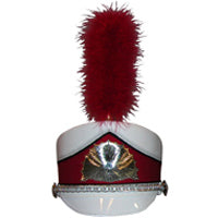 Marabou Stick-Up Shako Plume-SA FEATHER-SMITH WALBRIDGE BAND PRODUCTS