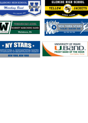 Digital Marching Band Parade Banner-Director's Showcase-SMITH WALBRIDGE BAND PRODUCTS