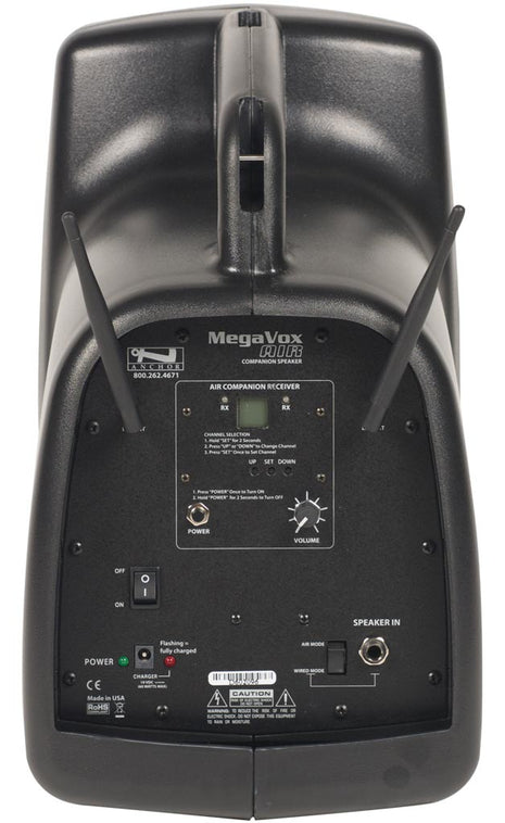 Anchor Audio Megavox AIR Wireless Companion Speaker-Anchor Audio-SMITH WALBRIDGE BAND PRODUCTS