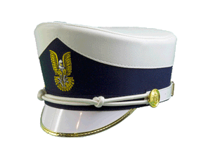 Scoop Top Shako - 2055 Marching Headwear-SHAKOMASTER-SMITH WALBRIDGE BAND PRODUCTS