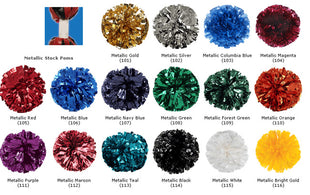 Plastic Poms Three Color Mixed-Pepco Poms-SMITH WALBRIDGE BAND PRODUCTS
