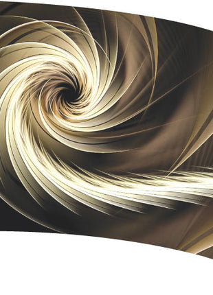 Custom Standard Digital Guard Flag SW107 - Fractal Art-Winter Guard Tarps-SMITH WALBRIDGE BAND PRODUCTS
