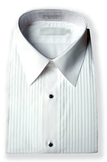 Concert Wear Men's Tuxedo Shirt- Lay Down Collar-SW Concert Wear-SMITH WALBRIDGE BAND PRODUCTS