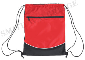 Styleplus OMG Two-Tone Drawstring Backpack-Styleplus-SMITH WALBRIDGE BAND PRODUCTS